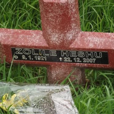 HESHU Zolile 1921-2007