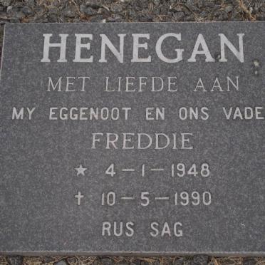 HENEGAN Frederick H. 1948-1990
