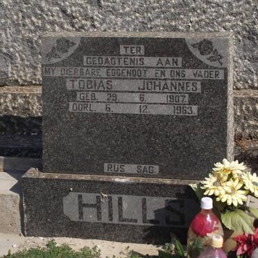 HILLS Tobias Johannes 1907-1963
