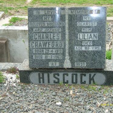 HISCOCK Charles Crawford 1919-1963 &amp; Lilian