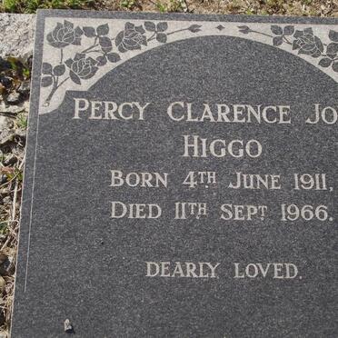 HIGGO Percy Clarence John 1911-1966