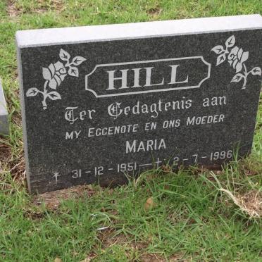 HILL Maria 1951-1996