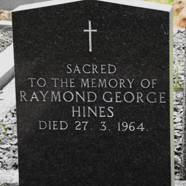 HINES Raymond George -1964