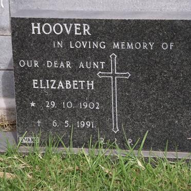 HOOVER Elizabeth 1902-1991
