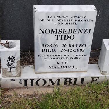 HOMBILE Nomsebenzi Tido 1983-2002