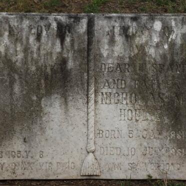 HOULIE Nicholas M. 1981-1981