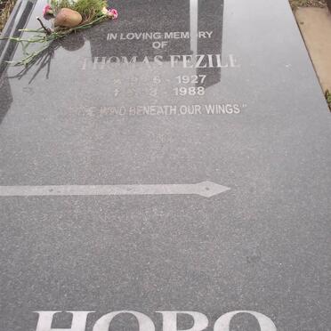 HORO Thomas Fezile 1927-1988