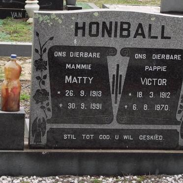 HONIBALL Victor 1912-1970 &amp; Matty 1913-1991