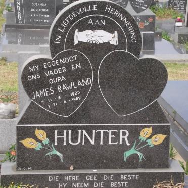 HUNTER James Rawland 1925-1989