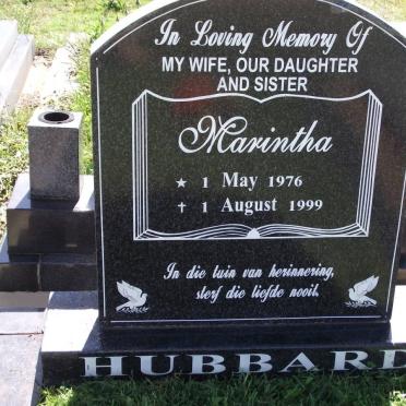 HUBBARD Marintha 1976-1999
