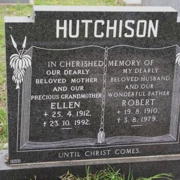 HUTCHISON Robert 1910-1979 &amp; Ellen 1912-1992