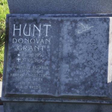 HUNT Donovan Grant 1990-1996