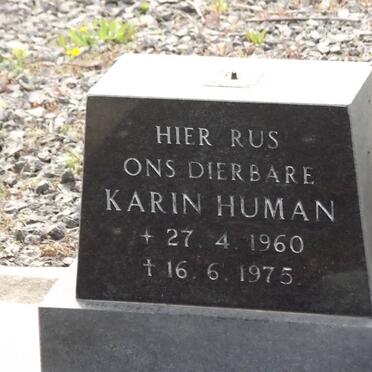 HUMAN Karin 1960-1975