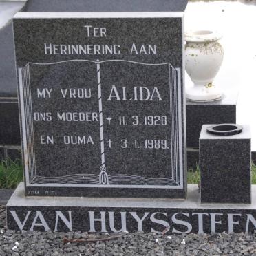 HUYSSTEEN Alida, van 1928-1989