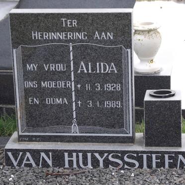 HUYSSTEEN Alida, van 1928-1989