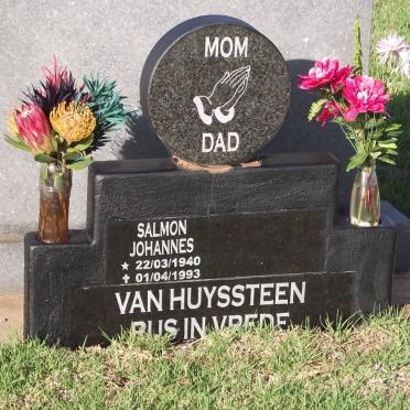 HUYSSTEEN Salmon Johannes, van 1940-1993