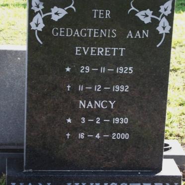 HUYSSTEEN Everett, van 1925-1992 &amp; A.M.S. 1930-2000