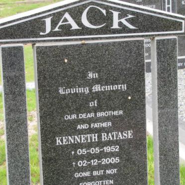 JACK Kenneth Batase 1952-2005