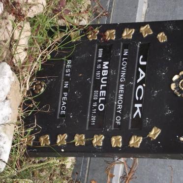 JACK Mbulelo 1977-2011