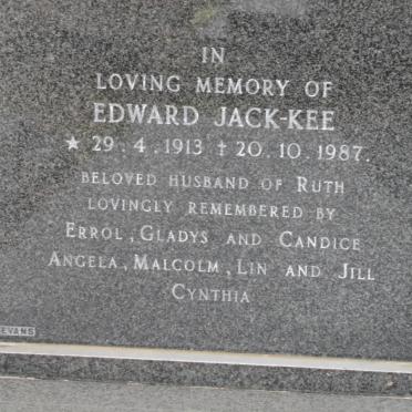 JACK-KEE Edward 1913-1987