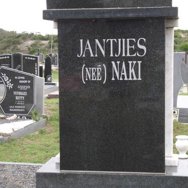 JANTJIES Mirriam nee NAKI 1928-1976