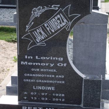 JACK Lindiwe 1928-2012