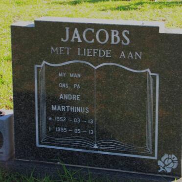 JACOBS André Marthinus 1952-1995
