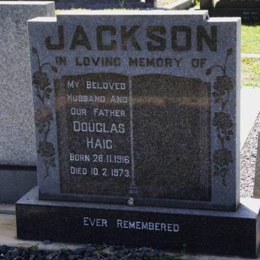 JACKSON Douglas Haig 1916-1973