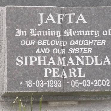 JAFTA Siphamandla Pearl 1993-2002
