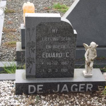 JAGER Eduard C., de 1967-1981