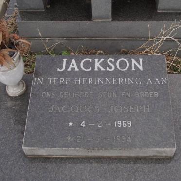 JACKSON Jacques Joseph 1969-1994
