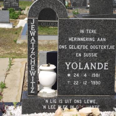 JEWATZCHEWITZ Yolanda 1981-1990
