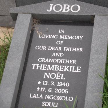 JOBO Thembekile Noel 1940-2005