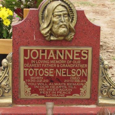 JOHANNES Totose Nelson 1930-2010