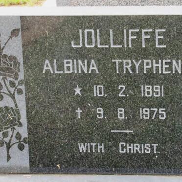 JOLLIFFE Albina Tryphena 1891-1975