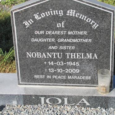 JOLA Nobantu Thelma 1945-2009