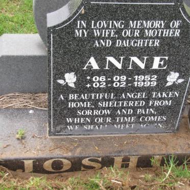 JOSHUA Patricia Anne 1952-1999