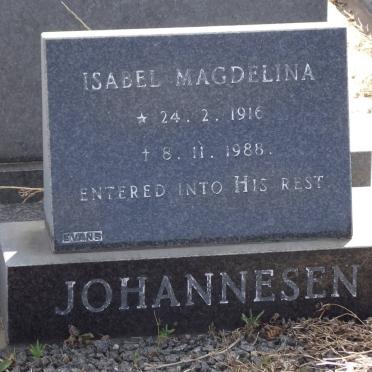 JOHANNESEN Isabel Magdelina 1916-1988