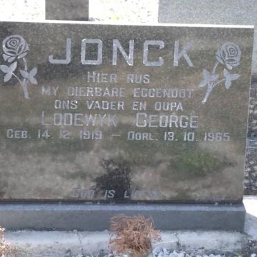 JONCK Lodewyk George 1919-1965