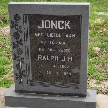 JONCK Ralph J.H. 1943-1978