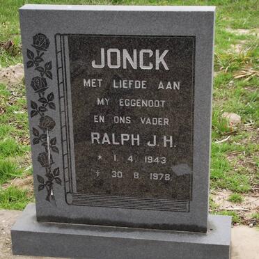 JONCK Ralph J.H. 1943-1978