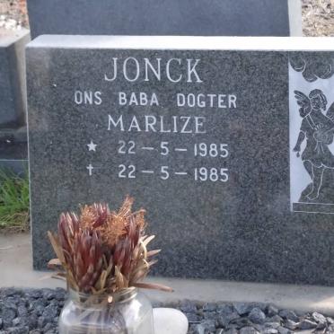 JONCK Marlize 1985-1985