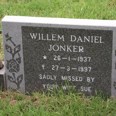 JONKER Willem Daniel 1937-1997