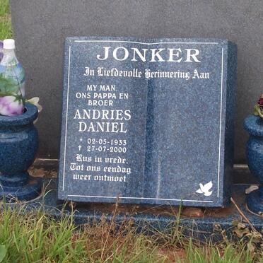 JONKER Andries Daniel 1933-2000