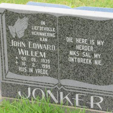 JONKER John Edward Willem 1935-1999