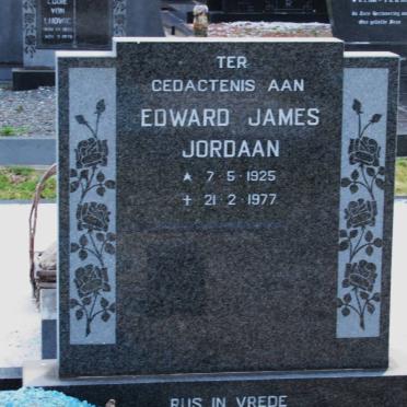 JORDAAN Edward James 1925-1977
