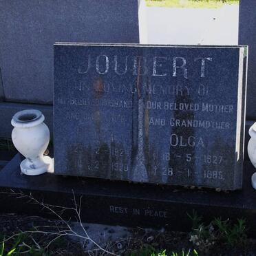 JOUBERT Peter 1929-1980 &amp; Olga 1927-1985