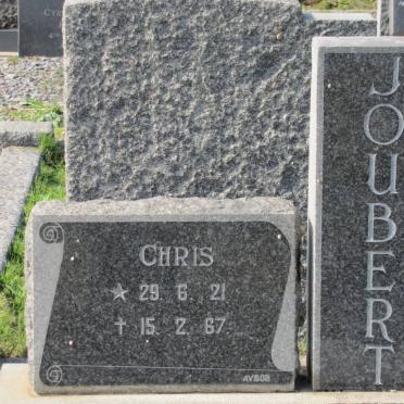 JOUBERT Chris 1921-1967