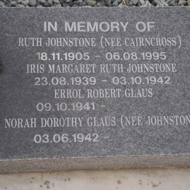 JOHNSTONE :: GLAUS