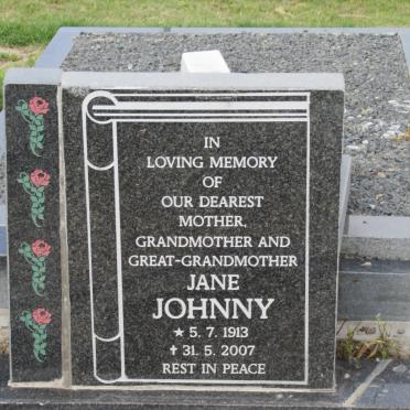 JOHNNY Jane 1913-2007